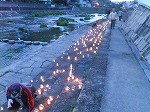 ●城東竹灯籠まつり・春　～宮川河川敷～