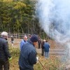 城東連合青壮年「丹後山の桜の手入れ」